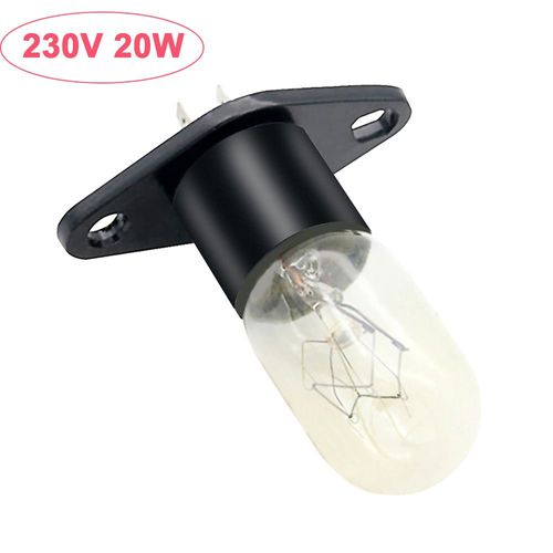 Ampoule de rechange pour four à micro-ondes et réfrigérateur,pièces de remplacement, lampe, 230V, 20W, pour LG, Galanz, Midea, Samsung,