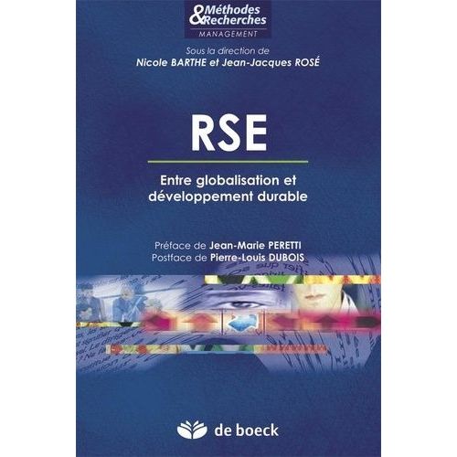 Rse - Entre Globalisation Et Développement Durable