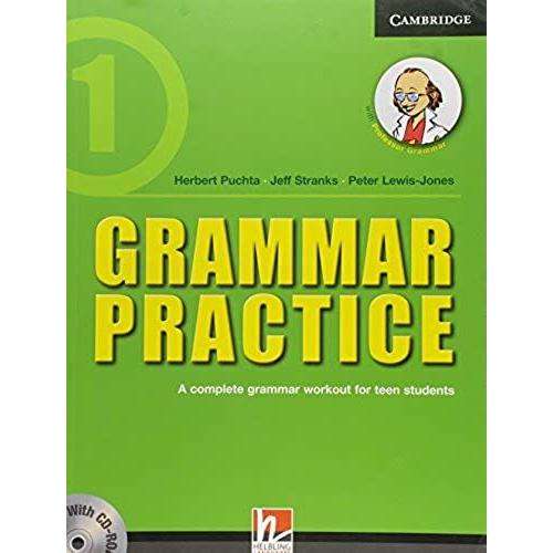 Grammar Practice Level 1 Paperback With Cd-Rom: A Complete Grammar Workout For Teen Students