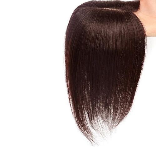20cm Perruque Femme Rel Cheveux Humains Topper Pince En Postiche Femmes Fait  La Main Lger Respirant Fermeture De Cheveux Extensions De Cheveux Femmes