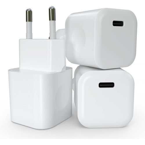 20w Usb C Fast Charger [Pack Of 3] Usb Charger Typec Compatible With Iphone14/13/13mini/13pro/13pro Max/12/11, Pixel, Ipad, Airpods, Apple Watch Series Usbc Power Supply Adapter