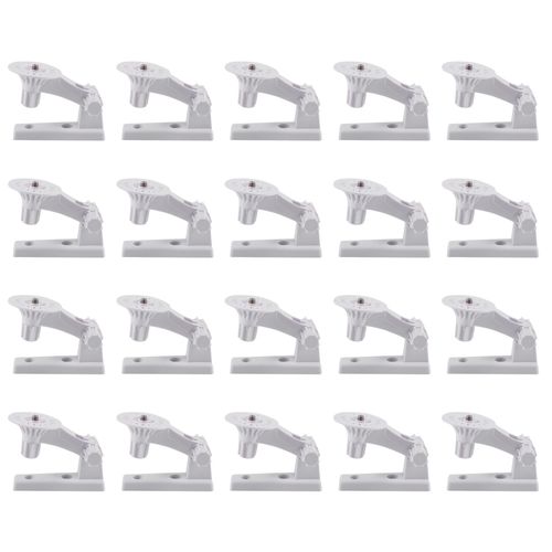 20X Support de Support de Rangement Mural pour Support de Fixation  180 Degrs Rglable pour la Camra Cloud 291 Wifi Wifi Home Security Camara (Blanc)