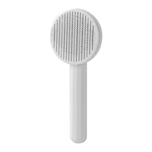 20x7.5 Cm - Grise - Peigne'pilation Automatique Pour Chat, Brosse De Toilettage, Tondeuse, Masseur, Accessoires Pour Animaux De Compagnie