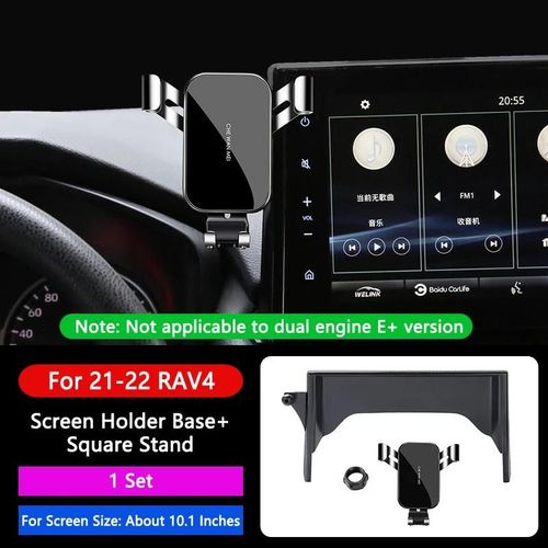 21-22rav410.1 Pouces C - Cadre D'cran Pour Toyota Rav4 2020 Prada, Support De Tlphone, Navigation Sur cran De Voiture, Accessoire Intrieur, 8 Pouces