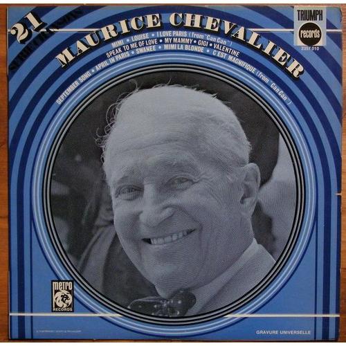 21 Serie Chansons - Maurice Chevalier