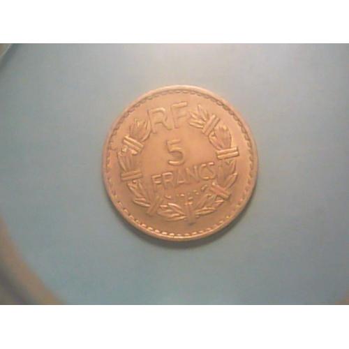 5 Francs Lavrillier Bronze-Alu 1946
