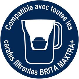 Brita - pack de 3 cartouches maxtra+ pour carafe filtrante 1023120