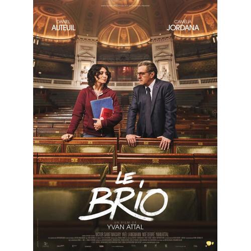 Affiche Officiel Cinema Du Film Le Brio Pf