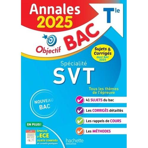 Spécialité Svt Tle Objectif Bac Annales Bac