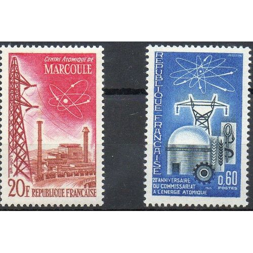 France Timbres Recherche Nucléaire
