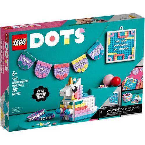 Lego Dots - Le Kit Créatif Familial Licorne - 41962