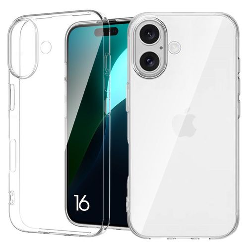 Coque Pour Iphone 16 - Protection Transparente Antidérapante Souple - E.F.Connection