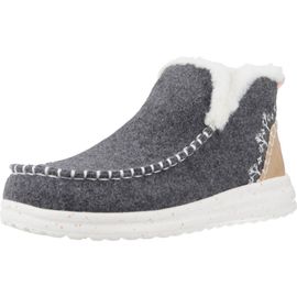Hey Dude Denny Faux Shearling Colour Gris
