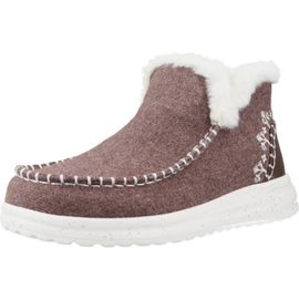 Hey Dude Denny Faux Shearling Colour Marron