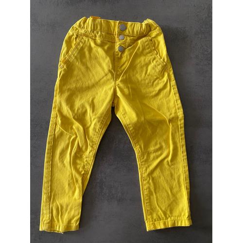 Pantalon Jaune Obaïbi 23 Mois / 86 Cm