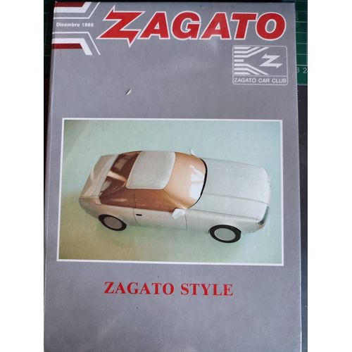 Revue Du Zagato Car Club Decembre 1985 / Zagato Style En Italien
