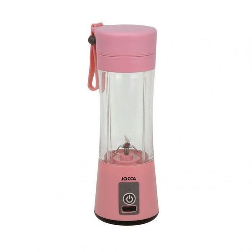 Mixeur portable, rechargeable avec USB, 380 ml, 40 W Jocca - Rose