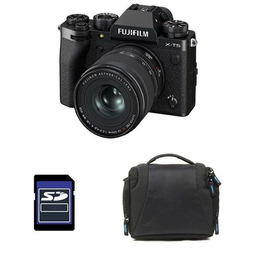 FUJIFILM X-T5 NOIR + 16-50mm Garanti 3 ans + Sac + Carte SD 8 Go