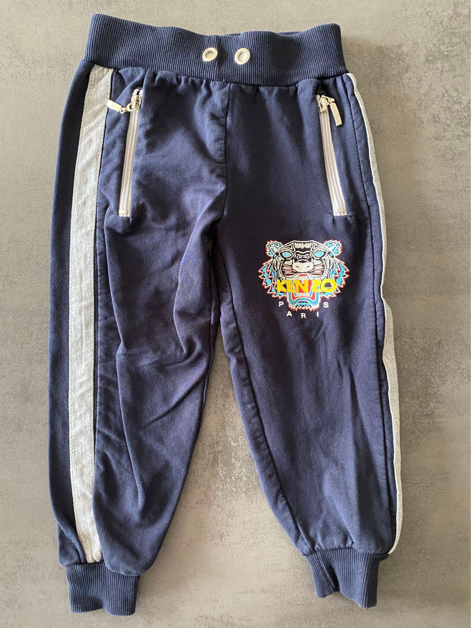 Pantalon de jogging bleu marine et gris Kenzo taille 3 4 ans Rakuten