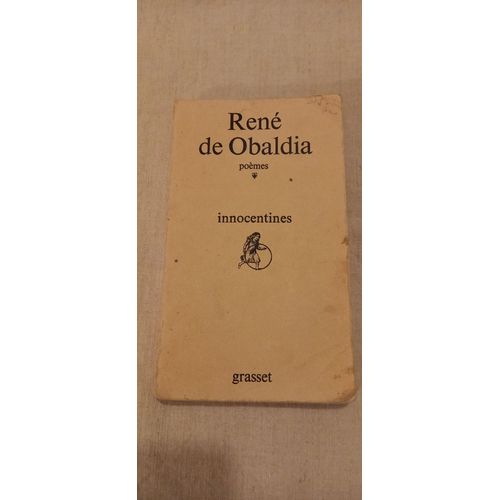 Innocentines. René De Obaldia. Ed Grasset 1969