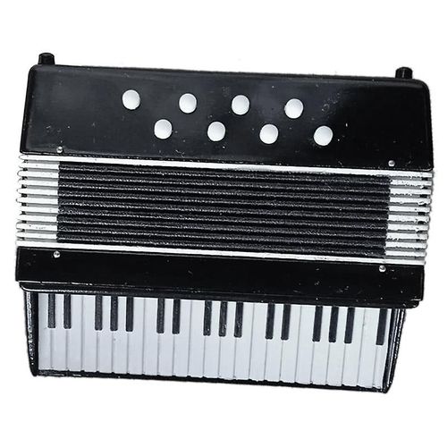 Miniature Accordéon Mini Instrument De Musique Accordéon Modèle Home Decor Musique Cadeaux Cadeaux De Noël (
