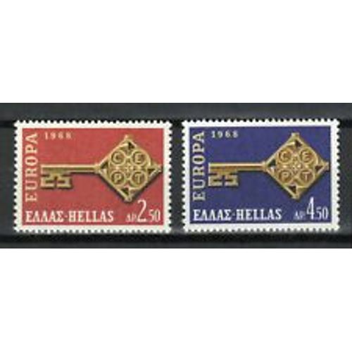 Grèce Europa Cept 1968 Neufs** Luxe