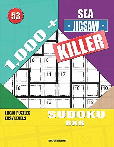 1,000 + Sea Jigsaw Killer Sudoku 8x8: Logic Puzzles Easy Levels: 53