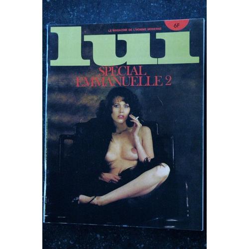 Lui 143 Decembre 1975 Cover Sylvia Kristel Emmanuelle Arsan Catherine Rivet Entierement Nues Aslan