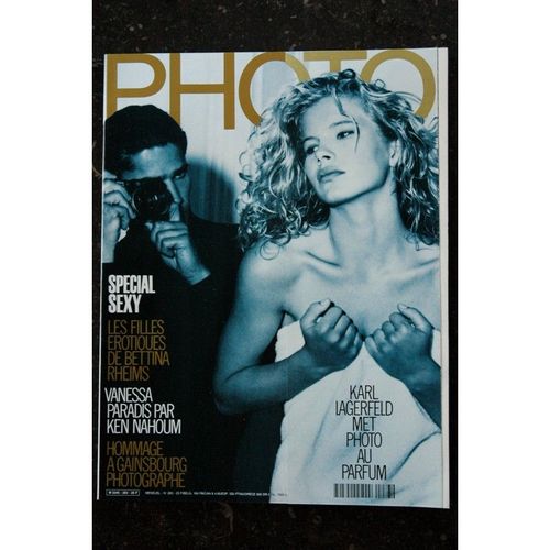 Photo 283 Special Sexy Cover Claudia Schiffer Karl Lagerfeld Bettina Rheims Vanessa Paradis Uwe Ommer Gainsbourg