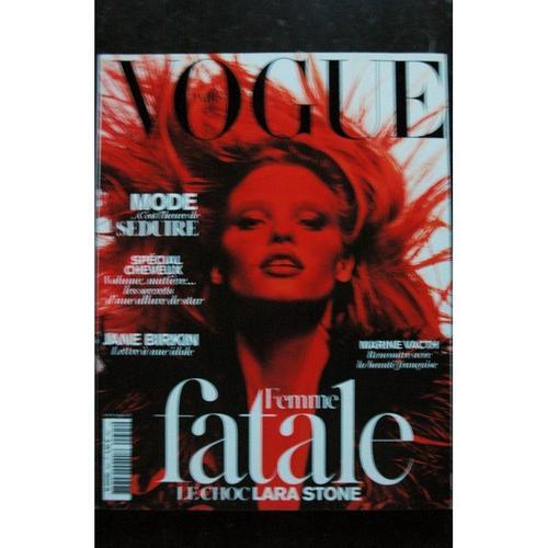 Vogue 945 Special Lara Stone Sexy Hannedi Mustaparta Jane Birkin Marine Vacth - 396 Pages