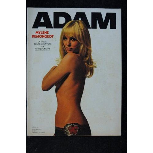 Adam 43 - Avril 1971 Mylene Demongeot Topless Alain Bernardin Crazy Horse Saloon Vintage Hot