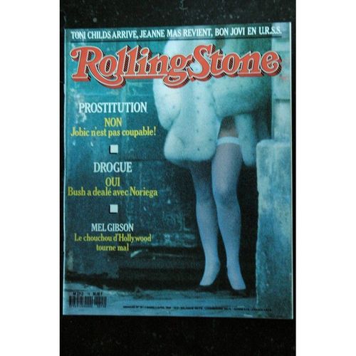 Rolling Stone 1989 03 15 Toni Childs Jeanne Mas Bon Jovi Mel Gibson C Matton - 1989 03