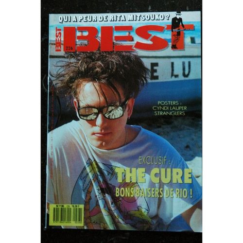 Best 226 Mai 1987 Cover The Cure Rita Mitsouko Bon Jovi Mickey Rourke + Posters Cyndi Lauper Stranglers