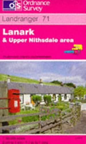 Lanark And Upper Nithsdale Area (Landranger Maps)