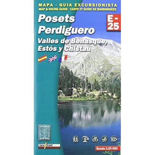 Posets Perdiguero / Valles De Benasque Carte&guide, M&hiking