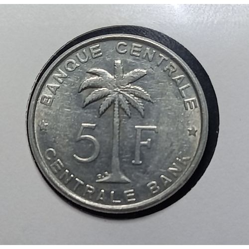 Monnaie Congo Belge 5 Francs 1958