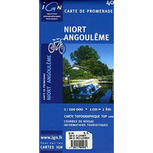 Niort / Angouleme (Ign Top 100 Map 40)