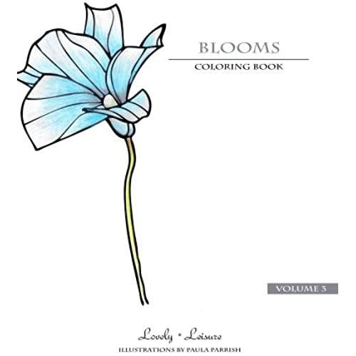 Blooms | Volume 3: Lovely Leisure Coloring Books