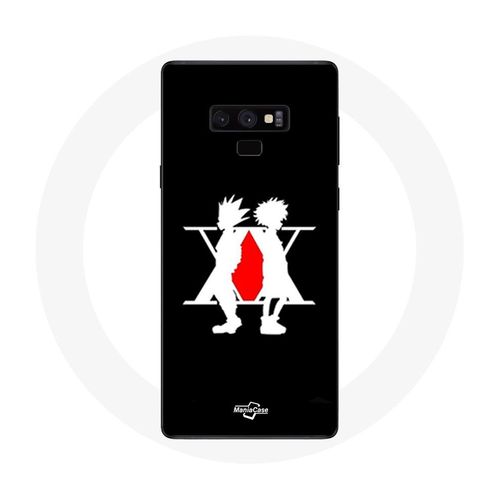 Coque Pour Samsung Galaxy Note 9 Hunter X Hunter Manga Logo Noir