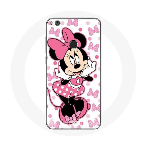 Coque Pour Huawei P8 Lite 2017 Minnie Mouse Dessin Animé Mignon Rose