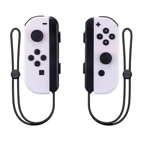 Paire De Manettes De Jeux Compatibles Joy-Con Nintendo Switch Blanc