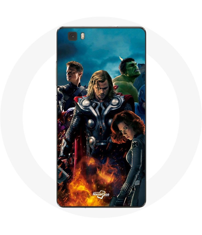 Coque Pour Huawei P8 Lite Avengers Film De Super Héros