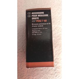 Parkside accessoire pour meuleuse droite: Brosses pinceaux en fil d’acier ondulé PGSZ 7 A2.