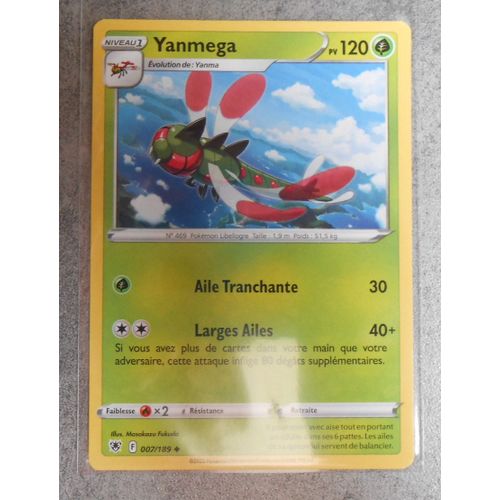 Yanmega 007/189 - Eb10 - Astres Radieux - Vf