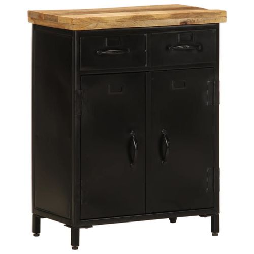 Vidaxl Buffet 55x30x71 Cm Bois Massif De Manguier