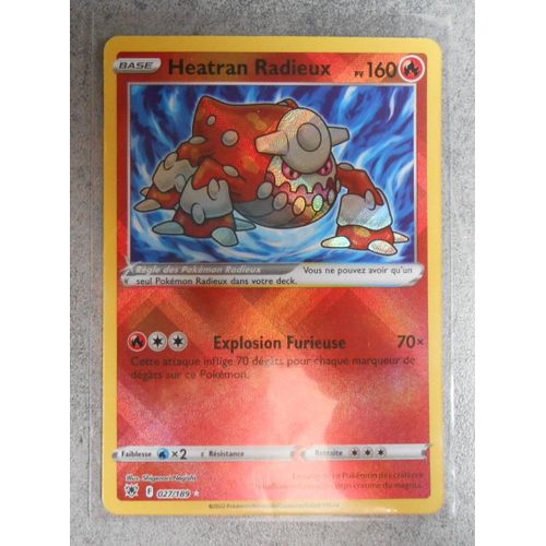 Heatran Radieux 027/189 - Eb10 - Astres Radieux - Vf