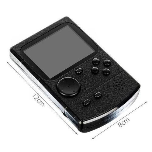 Jeu Vidéo Console Portable Vintage En Couleurs Avec 256 Jeux Et Batterie