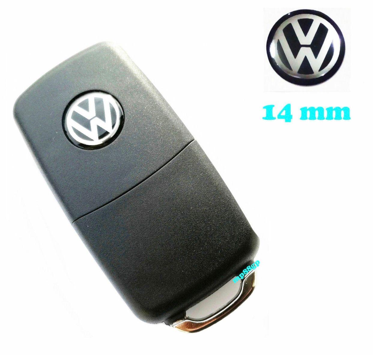  Volkswagen - 5H0837891FOD - Logo VW pour clé de contact,  télécommande ou plaque autocollante - 10 mm