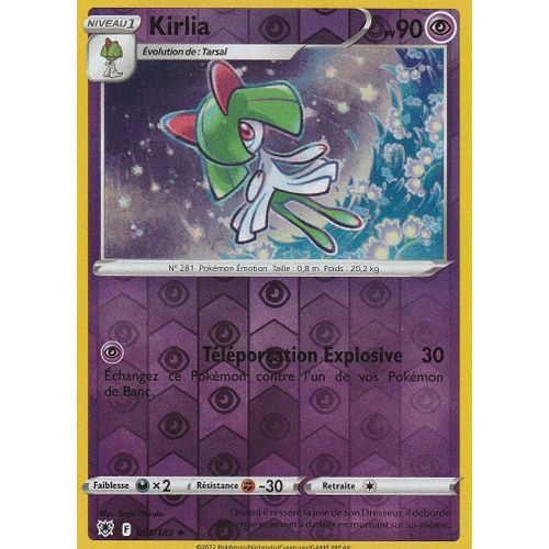 Carte Pokemon - Kirlia - 061/189 - Reverse - Eb10 - Astres Radieux -