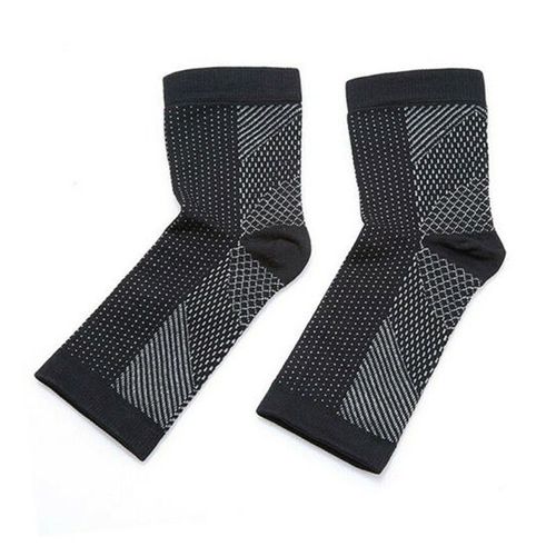 Chaussettes De Compression Pour Attelle De Cheville, 1 Paire, Manchon De Pied Anti-Fatigue, Filet Respirant, Chaussette De Protection Pour Cheville